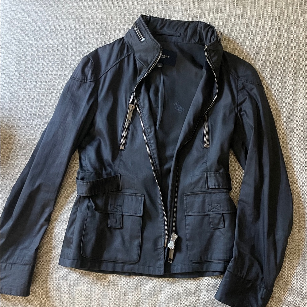 Burberry Black Utility Jacket